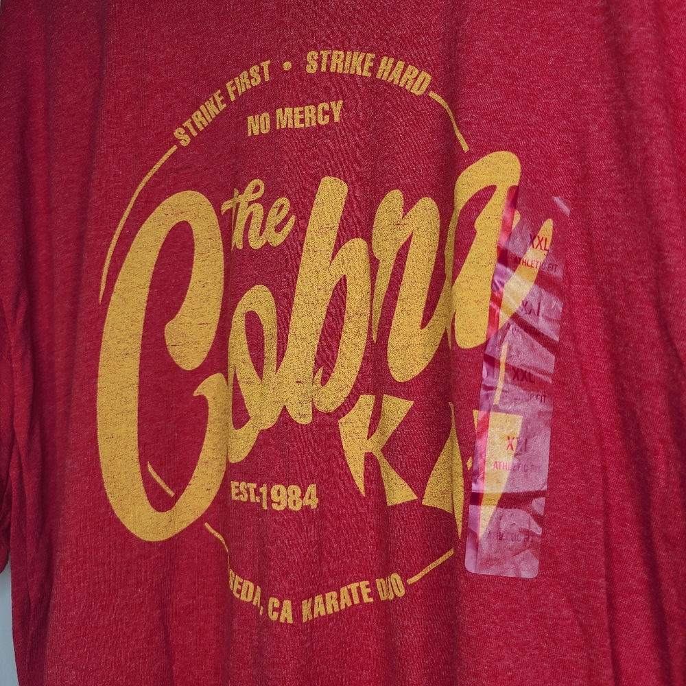 Cobra Kai the Karate Kid T Shirt Soft Tee NEW - Picture 4 of 5